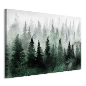 Tableau - Scandinavian Foggy Forest (1 Part) Wide