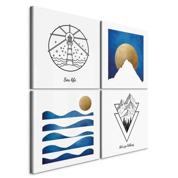 Tableau - Sea or Mountains (4 Parts) Tableau - Sea or Mountains (4 Parts)