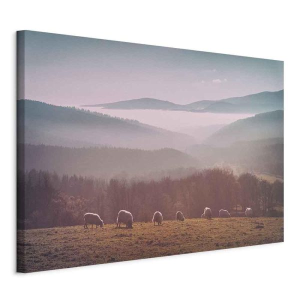 Tableau - Sheep in Mountain Landscape (1-part) - Animals in Nature Tableau - Sheep in Mountain Landscape (1-part) - Animals in Nature