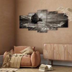 Tableau - Ship in a storm