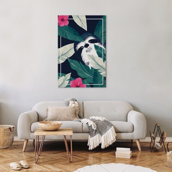 Tableau - Sloth in the Tropics (1 Part) Vertical