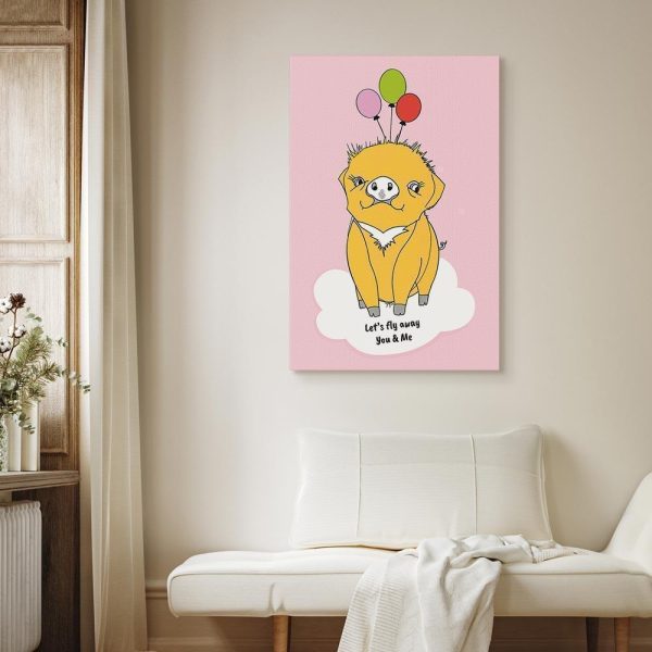 Tableau - Soaring Pig (1 Part) Vertical