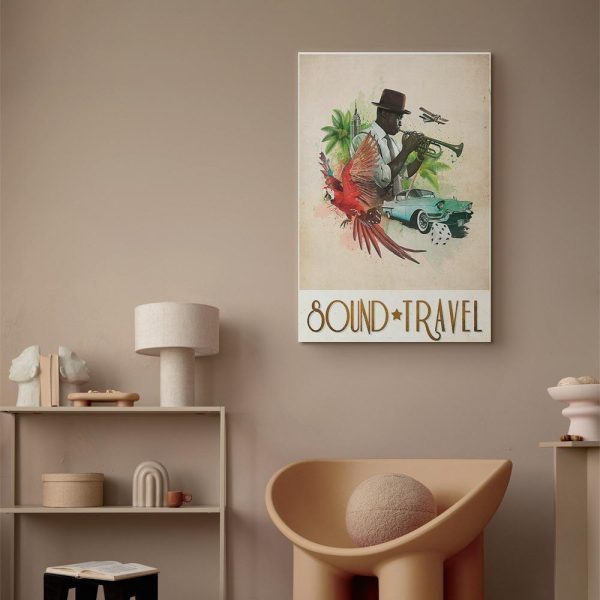Tableau - Sound Travel (1 Part) Vertical