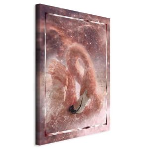 Tableau - Space Flamingo (1 Part) Vertical