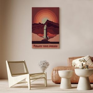 Tableau - Space Flight (1 Part) Vertical
