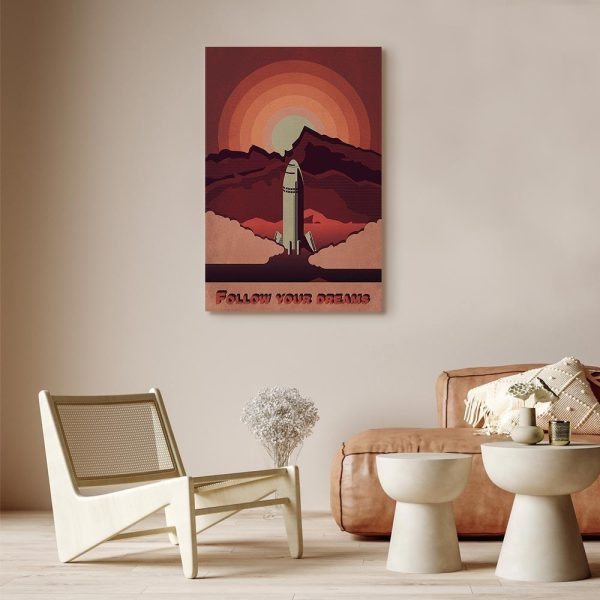 Tableau - Space Flight (1 Part) Vertical