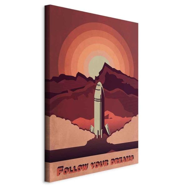 Tableau - Space Flight (1 Part) Vertical Tableau - Space Flight (1 Part) Vertical