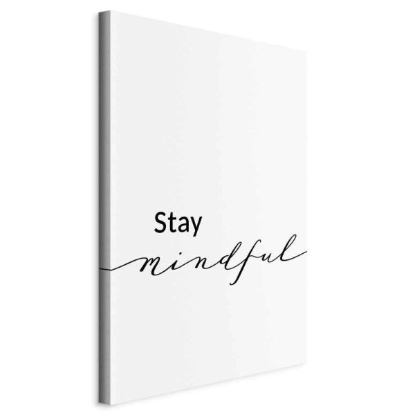 Tableau - Stay Mindful (1 Part) Vertical Tableau - Stay Mindful (1 Part) Vertical