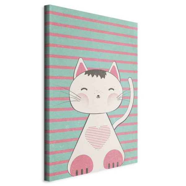 Tableau - Striped Kitten (1 Part) Vertical Tableau - Striped Kitten (1 Part) Vertical