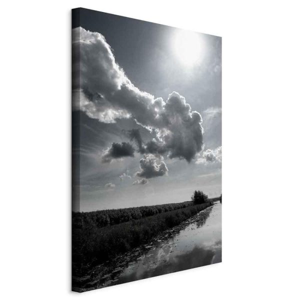 Tableau - Sun Over Clouds (1-part) - Sky Reflection in Water Field Tableau - Sun Over Clouds (1-part) - Sky Reflection in Water Field