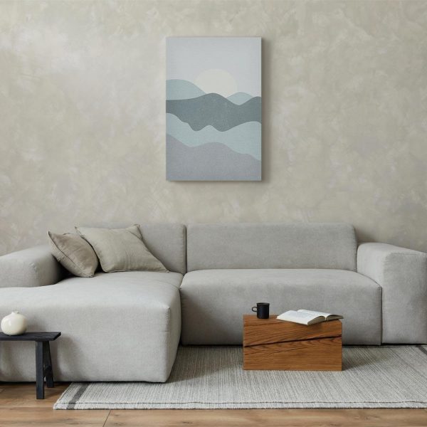 Tableau - Sun Over Mountains (1 Part) Vertical