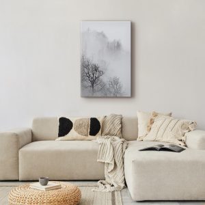 Tableau - Trees In The Fog (1 Part) Vertical