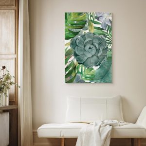 Tableau - Tropical Flora (1 Part) Vertical