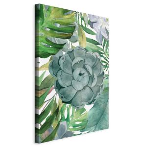 Tableau - Tropical Flora (1 Part) Vertical