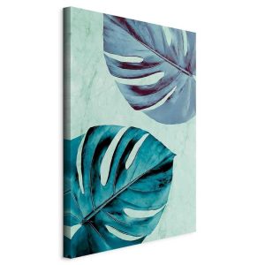 Tableau - Tropical Turquoise (1 Part) Vertical