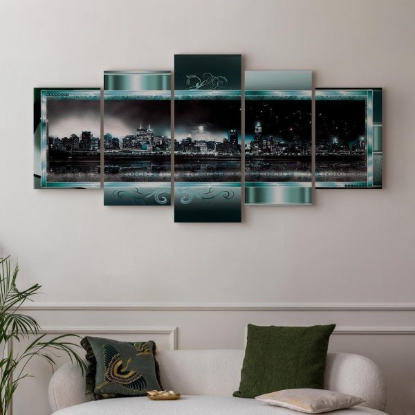 Tableau - Turquoise New York: Starry Night