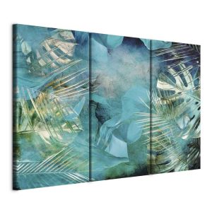 Tableau - Turquoise and Gold (3 Parts)