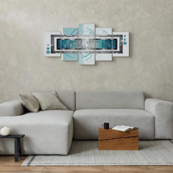 Tableau - Turquoise blizzard