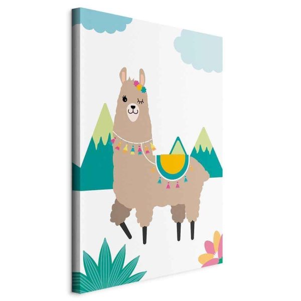 Tableau - Unusual Lama (1 Part) Vertical Tableau - Unusual Lama (1 Part) Vertical