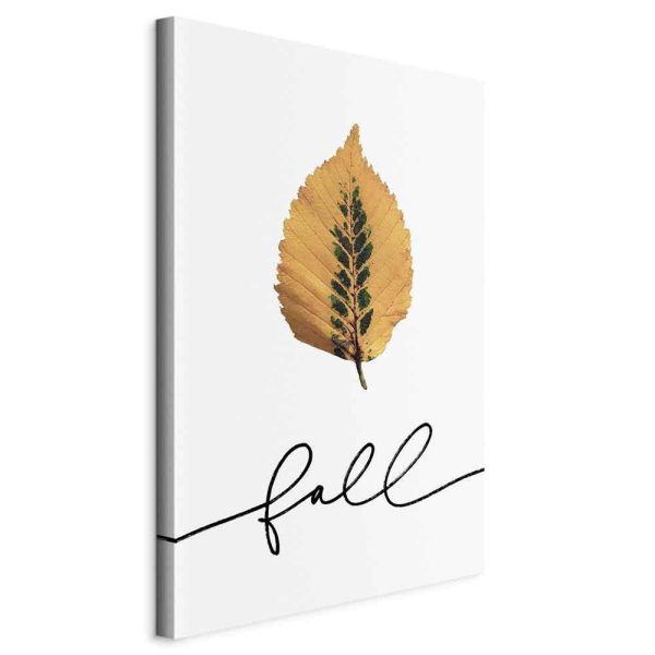 Tableau - Unusual Leaf (1 Part) Vertical Tableau - Unusual Leaf (1 Part) Vertical