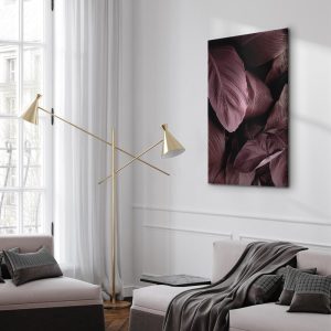 Tableau - Velvet Leaves (1 Part) Vertical