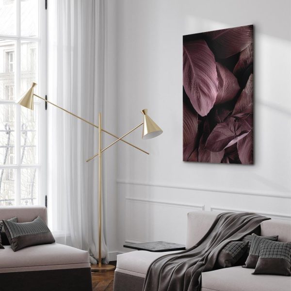 Tableau - Velvet Leaves (1 Part) Vertical