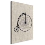 Tableau - Vintage Bicycle (1 Part) Vertical
