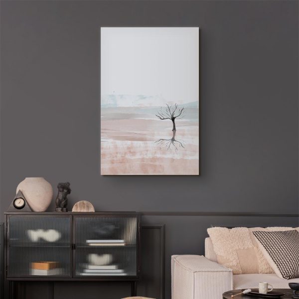 Tableau - Watercolor Landscape (1 Part) Vertical