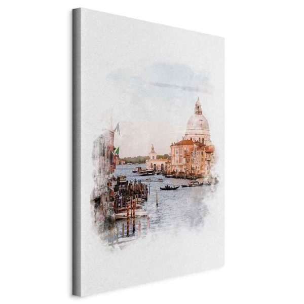 Tableau - Watercolour Venice (1 Part) Vertical Tableau - Watercolour Venice (1 Part) Vertical