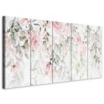 Tableau - Waterfall of Roses (5 Parts) Narrow - First Variant