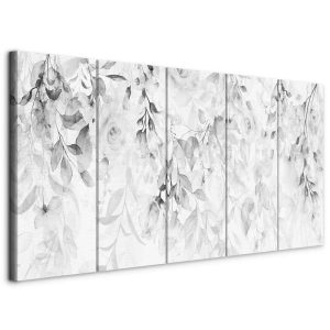 Tableau - Waterfall of Roses (5 Parts) Narrow - Third Variant