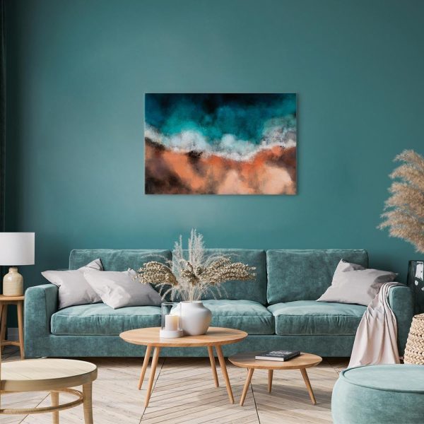Tableau - Waves in the Sand (1 Part) Wide