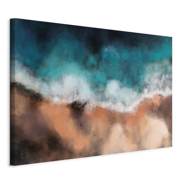 Tableau - Waves in the Sand (1 Part) Wide Tableau - Waves in the Sand (1 Part) Wide