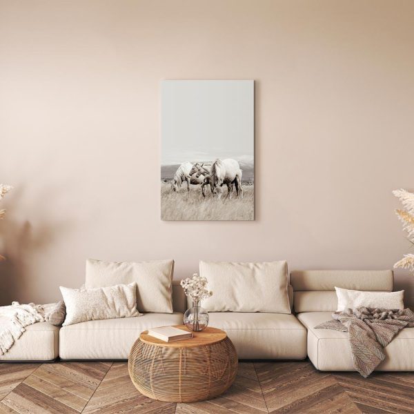 Tableau - White Horses (1 Part) Vertical