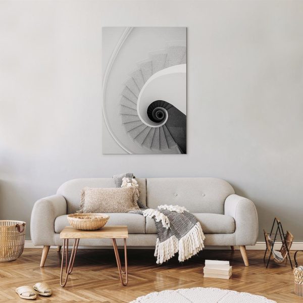 Tableau - White Stairs (1 Part) Vertical