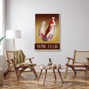 Tableau - Wine Club (1 Part) Vertical