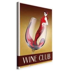 Tableau - Wine Club (1 Part) Vertical