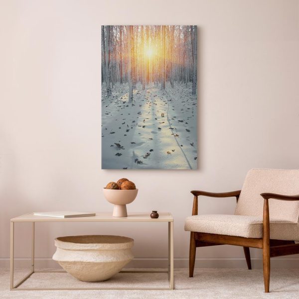 Tableau - Winter Afternoon (1 Part) Vertical