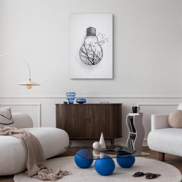 Tableau - Winter Birds (1 Part) Vertical