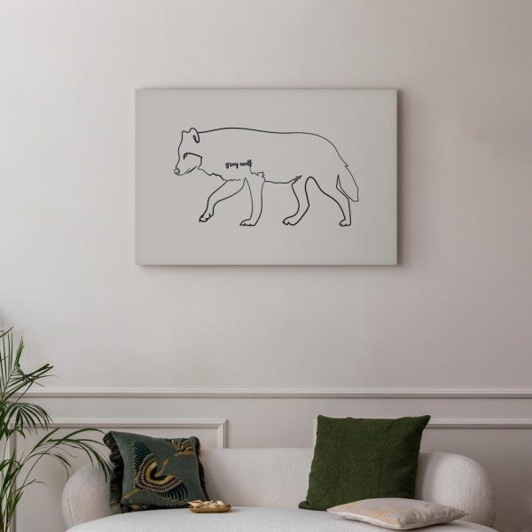Tableau - Wolf (1 Part) Wide