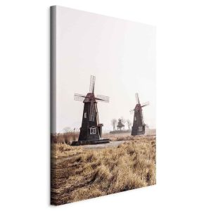 Tableau - Wooden Windmill (1 Part) Vertical