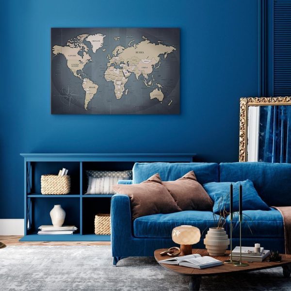 Tableau - World Map: Shades of Grey