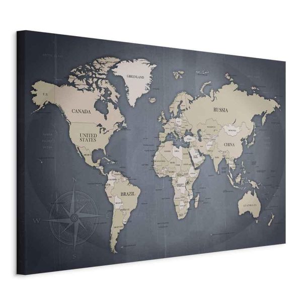 Tableau - World Map: Shades of Grey Tableau - World Map: Shades of Grey