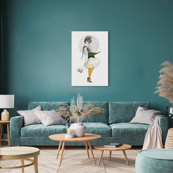 Tableau - Yellow Stocking (1 Part) Vertical