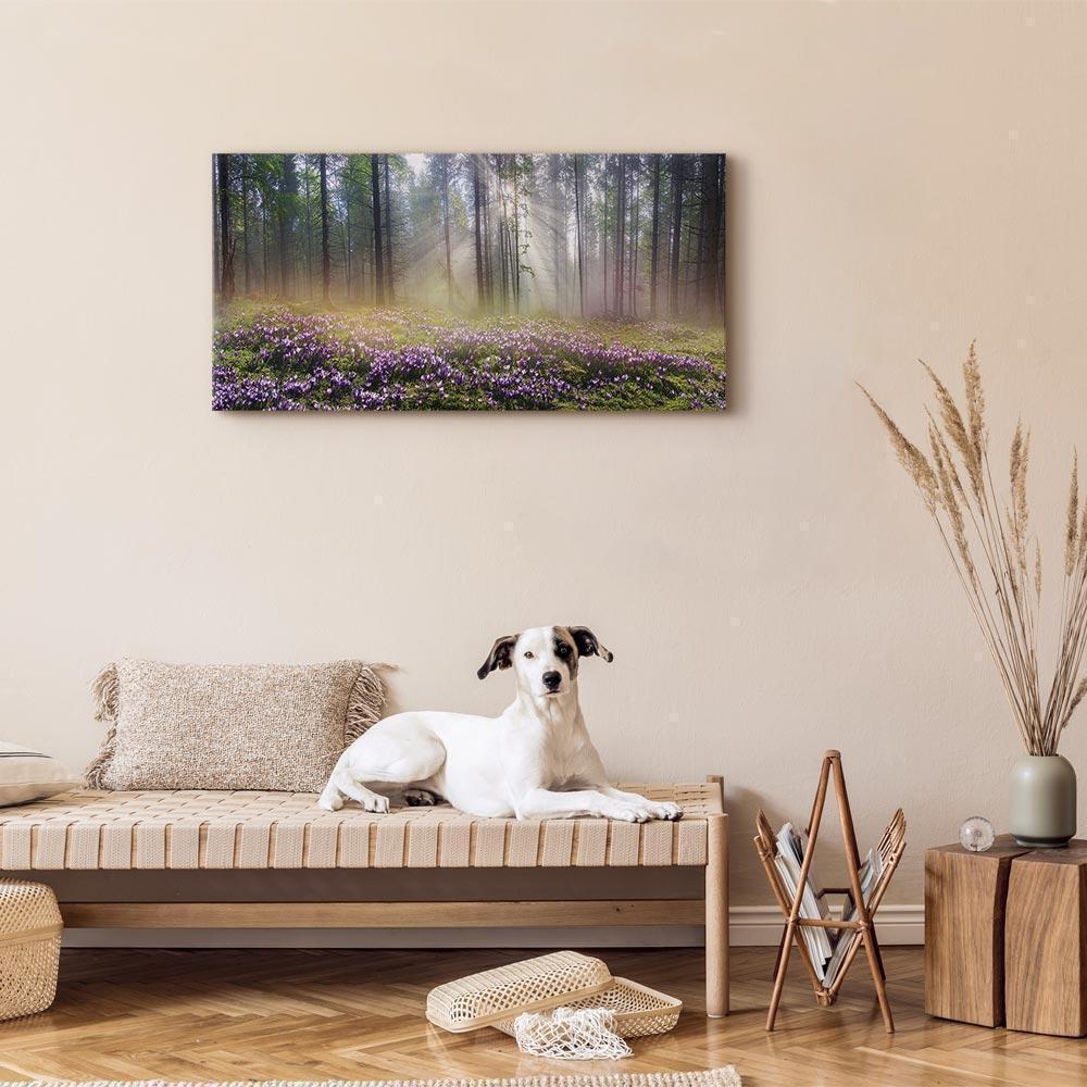 Tableau - Purple Meadow (1 Part) Wide