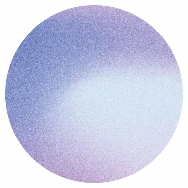 Papier Peint rond - Heather mist – delicate gradient consisting of many shades of purple