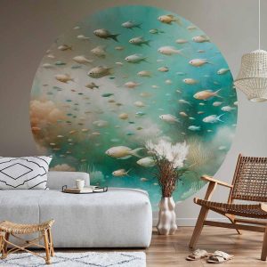 Papier Peint rond - Oceanic beauty
