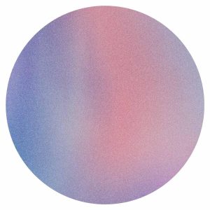 Papier Peint rond - Rainbow gradient - a delicate multicoloured gradient reminiscent of mist