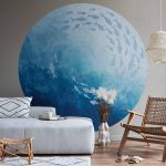 Papier Peint rond - Sea depths