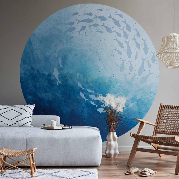 Papier Peint rond - Sea depths